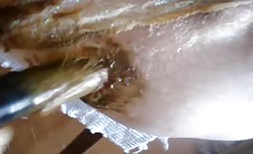 Anal penetration with scat