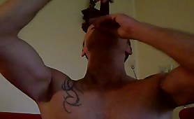 Eating shit on webcam