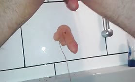 Small dildo in the ass - sexy