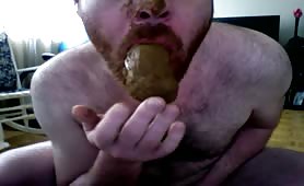 Sniffing a big turd