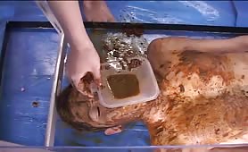 Japanese twinks forced to eat crap
