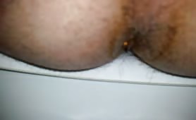 Big red crap in close up