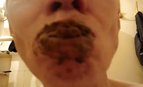 He likes shit in his mouth