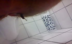Ass in close up trying to poop