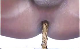 Small yellow shit in close up