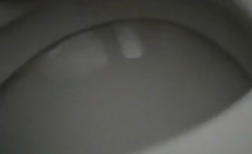 Gay pooping in toilet