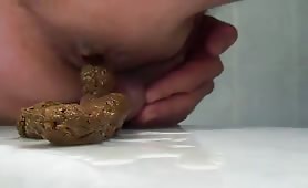 Piss and shit on his dick
