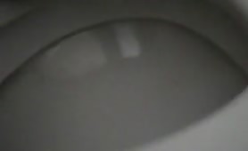 Gay shitting in close up