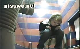 Shitty Girl Holds Poop