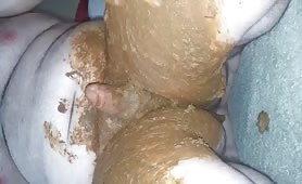 Nonstop smearing in his penis
