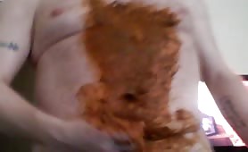 Shit smearing infront of the webcam