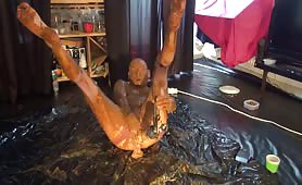 Shit bathing and leaving it on