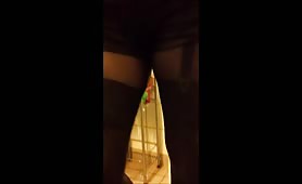 Guy Pissing on his bitch