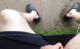 Riverside Pee Adventure