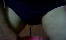 Gay Peeing on his underwear