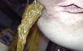 Close Up View Shitting
