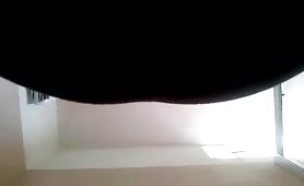 Pooping in black boxers