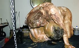 thats some hardcore scat anal fisting kinky shit