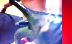 Kinky webcam shemale anal fuck with toys with poop