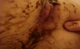 dildo up the as with lots of shit