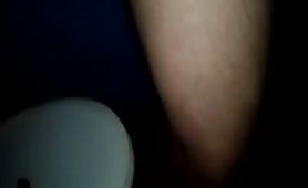 Eating the shit out of the toilet