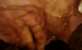 smearing scat all over myself