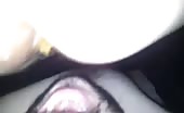 Liquid poop on his entire face