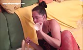 Amateur xxx scat handjob