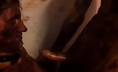 Shit covered slut wife masturbating