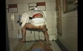 Poop eating male slave