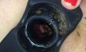 Struggles with a black butt plug