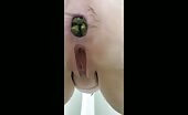 Big turd over toilet