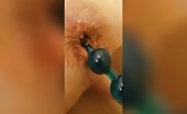 Using anal plug