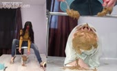 They poop a lot on slave's face