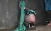 Cosplaying a hentai teen