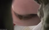 Spying on milf pooping