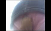 Liquid shit in pink panties