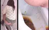 Liquid shit from japanese teen