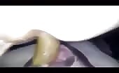 Brown shit in slave's mouth