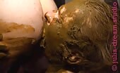 Dude fucking that slutty ass before she poops heavily 