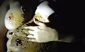 Scat horny couple enjoying shitty play 