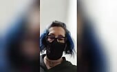 She tries the college toilets for the first time