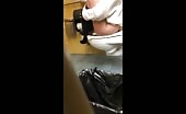 Teen has no idea she is being recorded poopint