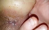 Guy shitting while holding his ass open