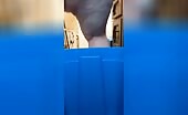 Boyfriend videos his girlfriend pooping