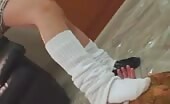 School girls punish teacher by giving him a lot of crap