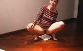 Amateur fetish pooping female