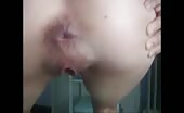 Closeup peeing and pooing