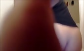 Brunette shit slut craps out a fat monster turd 