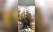 Ebony with nice thick ass dropping shit 